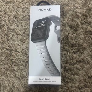 Nomad Lunar gray Sport Band for Apple Watch